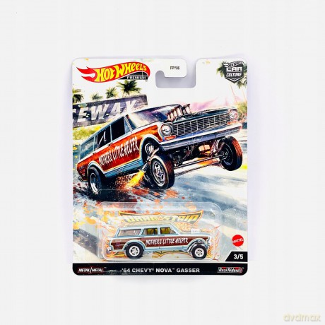 HW Premium 1964 Chevy Nova Gasser HCK21 /10