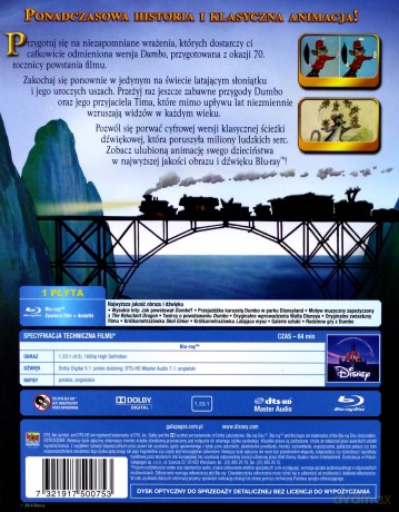 Dumbo (Disney) [Blu-Ray]