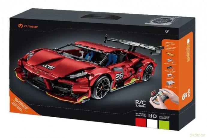 IM.MASTER RC super auto 1:10 czerw.9828-2 43968