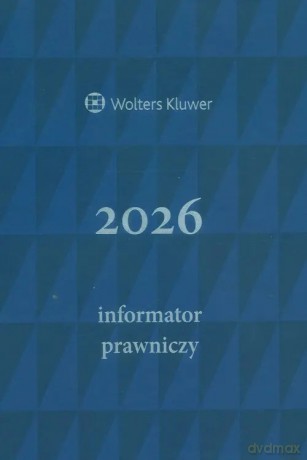 Informator Prawniczy 2026 granatowy format A5 [KALENDARZ]