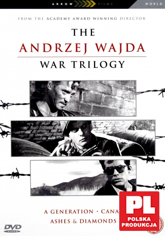 The Andrzej Wajda War Trilogy: Pokolenie / Kanał / Popiół i diament [3DVD]