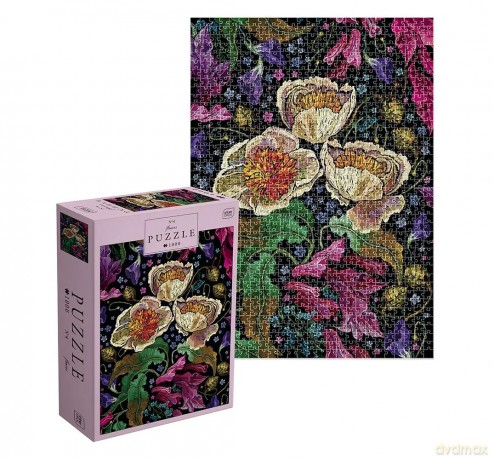 INTERDRUK 1000 el. Kwiaty 4 [PUZZLE]