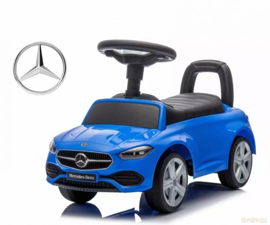 Jeździk Pojazd Mercedes C-Class S blue niebieski Milly Mally