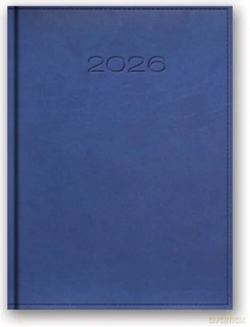 Kalendarz 2026 A5 dzienny Vivella Zgaszony niebieski [KALENDARZ]