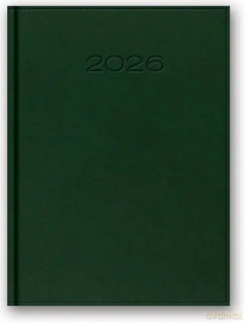 Kalendarz 2026 A5 dzienny Vivella Zielony [KALENDARZ]
