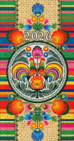 Kalendarz 2026 A6 tygodniowy Soft Koguty [KALENDARZ]