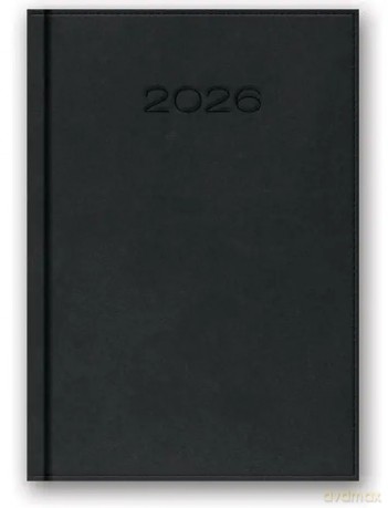 Kalendarz 2026 B6 dzienny Vivella Grafitowy [KALENDARZ]
