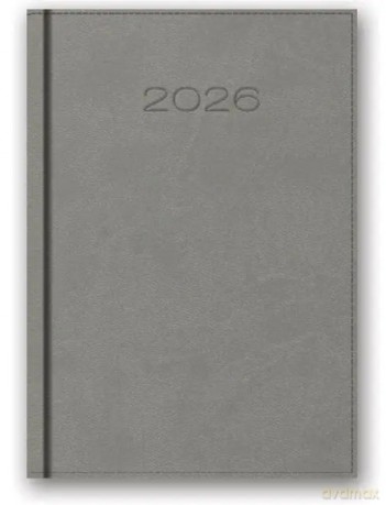 Kalendarz 2026 B6 dzienny Vivella Szary [KALENDARZ]