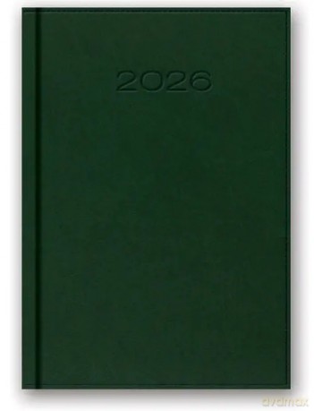 Kalendarz 2026 B6 dzienny Vivella Zielony [KALENDARZ]