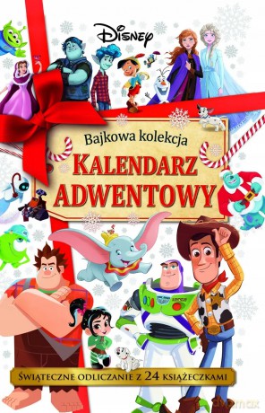 Kalendarz adwentowy. Bajkowa kolekcja. Disney - Ewa Tarnowska (tłum.) [KSIĄŻKA]