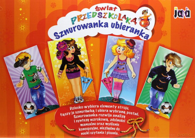 JAWA Sznurowanka ubieranka Świat [GRA]