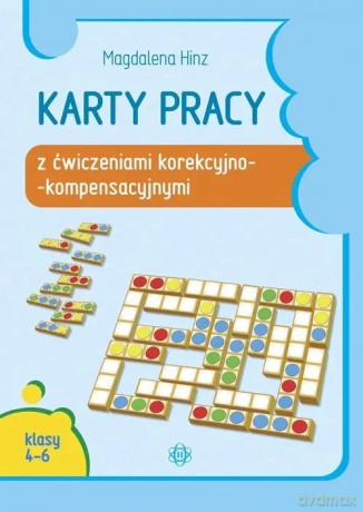 Karty pracy z ćwiczeniami korekcyjno-kompensacyjnymi. Klasy 4-6 - Magdalena Hinz [KSIĄŻKA]