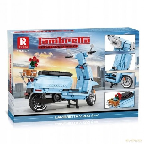 Klocki konstrukcyjne - Lambretta V200 Blue (11037) [KLOCKI]