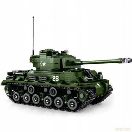 Klocki Reobrix Czołg Sherman M4a3e8 World Of Tanks Official License 836 Pcs [KLOCKI]