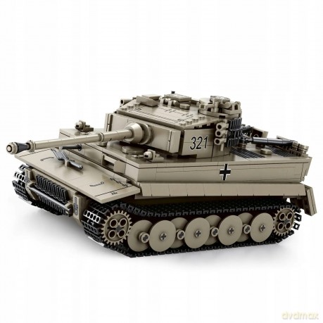 Klocki Reobrix Czołg Tiger I World Of Tanks Official License 1138 Pcs [KLOCKI]