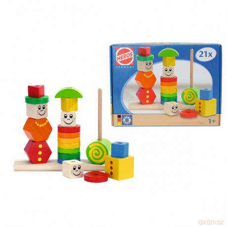 HEROS Figure Stacking Puzzle [KLOCKI]