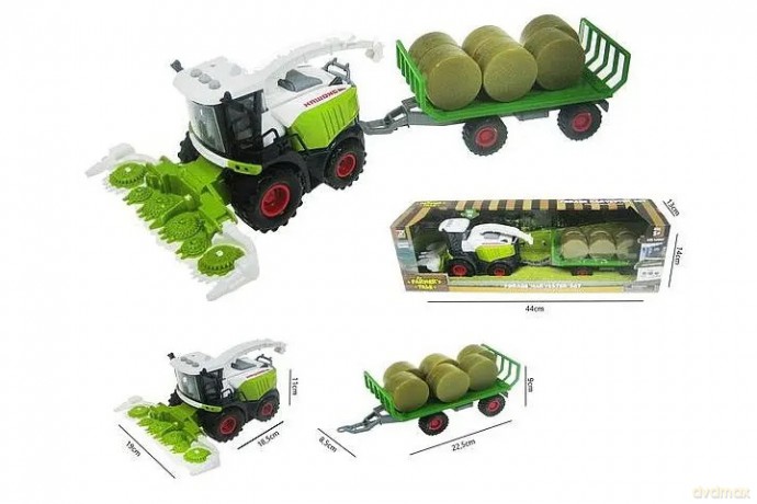 Kombajn z przyczepą 39cm św/dźw HFU19 38323