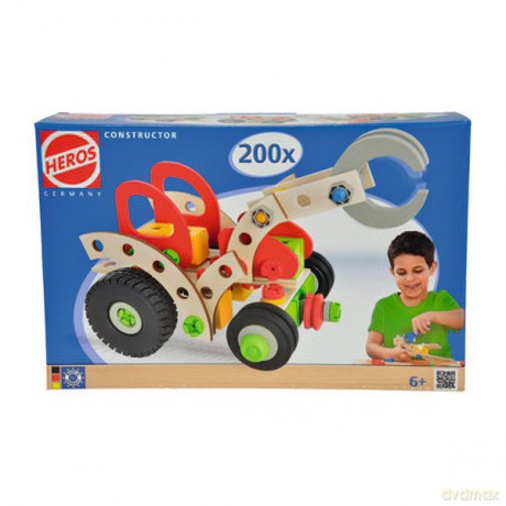 HEROS Konstrukcyjne Traktor [KLOCKI]