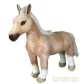 Koń palomino 55cm