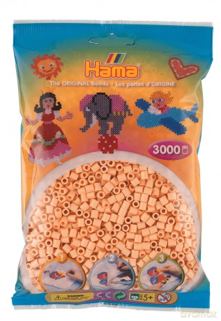 Koraliki łososiowe jasne 201-78 Hama midi 3.000