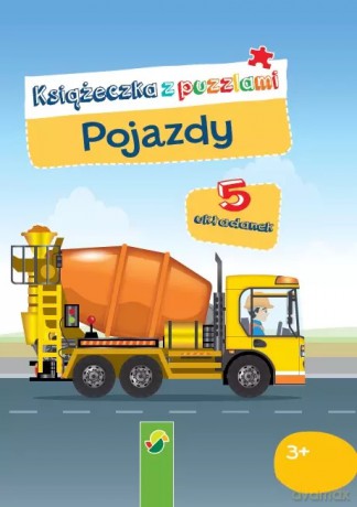 Książka z puzzlami. Pojazdy [KSIĄŻKA]