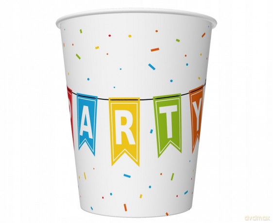 Kubeczki papierowe GoDan Party 250 ml 6 szt.