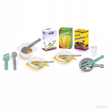 Kuchnia z akcesoriami dla dzieci