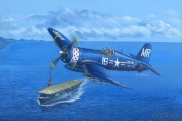 HOBBY BOSS F4U4B Corsair Model [MODELARSTWO]