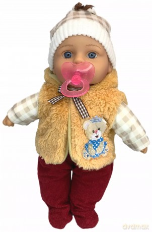 Lalka z dźwiękiem 30cm w folii LG12024 77176