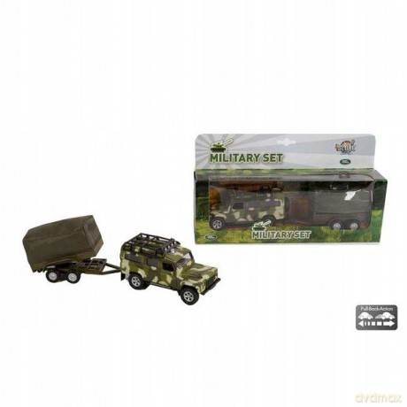 Land Rover wojskowy z przyczepą 520027 07823