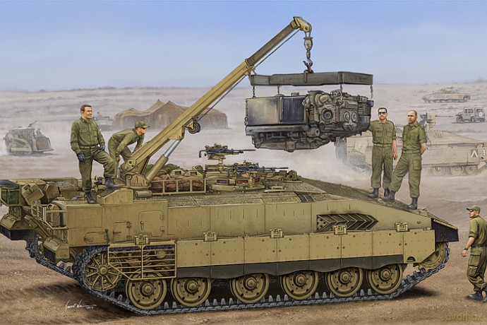 HOBBY BOSS Israel Merkava ARV [MODELARSTWO]