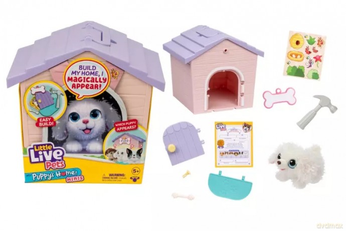 LITTLE LIVE PETS szczeniak z domkiem 66175