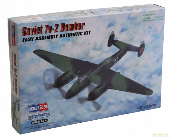 HOBBY BOSS Soviet Tu2 Bomber Model [MODELARSTWO]