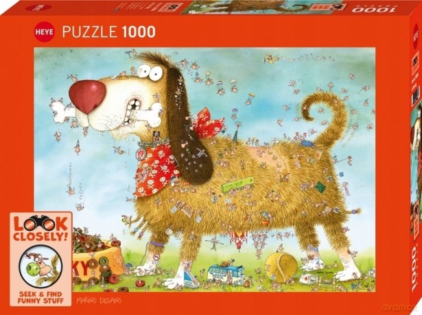 Look Closely!-Pies, 1000el. [PUZZLE]