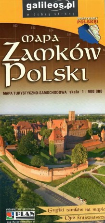Mapa zamków Polski [KSIĄŻKA]