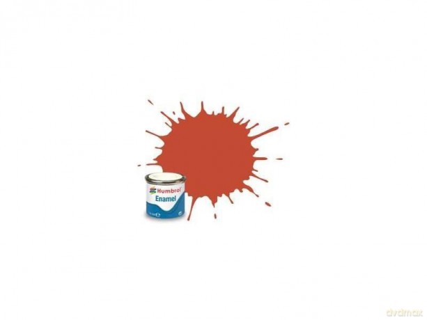 HUMBROL Farba Nr100 Red Brown Matt 14ml [MODELARSTWO]