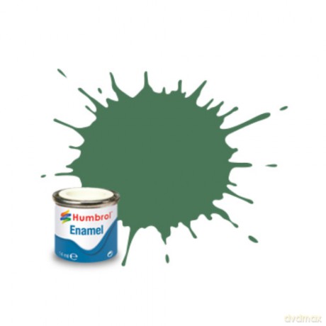 HUMBROL Farba Nr101 Mid Green Matt 14ml [MODELARSTWO]