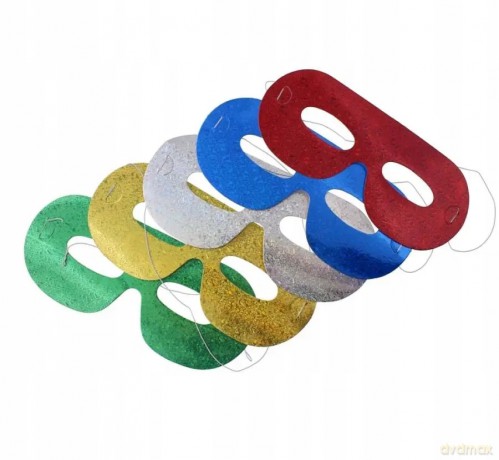 Maska na oczy (weneckie) GoDan PZ-MAH5 papier wielokolorowy