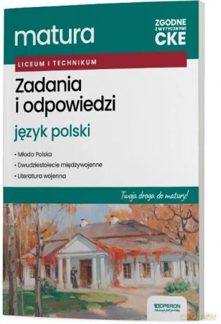 Matura 2026 Język polski Zadania i odpowiedzi [KSIĄŻKA]