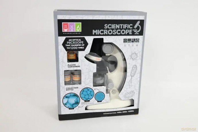 Mikroskop powiększenie 100-1200x Q12375 16307