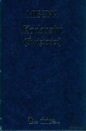 Miszna Kodaszim Świętości Tom V - Marcinkowski Roman [KSIĄŻKA]