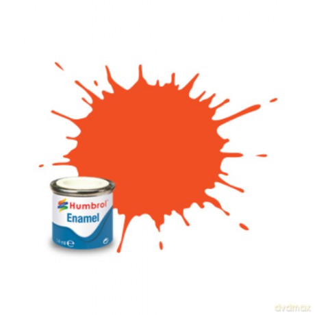 HUMBROL Farba Nr1322 Clear Orange 14ml [MODELARSTWO]