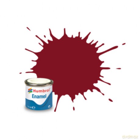 HUMBROL Farba Nr133 Brown Satin 14ml [MODELARSTWO]