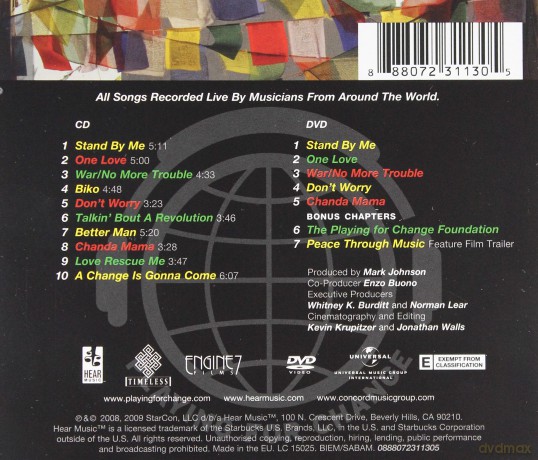 Playing For Change [CD]+[DVD]