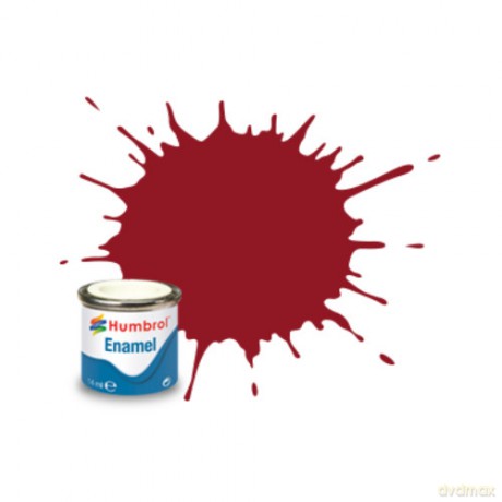 HUMBROL Farba Nr20 Crimson Gloss 14ml [MODELARSTWO]
