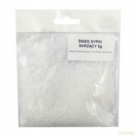 Ozdoba dekoracyjna Platki Sniegu Skrzace 523-134 5g