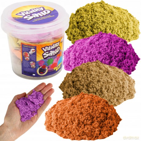 Piasek kinetyczny Trifox 4 kol. 1 kg