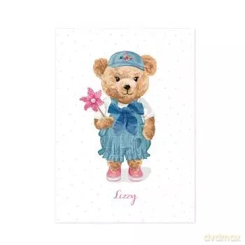 Plakat 30x40 cm. Fluffy Puffy Lizzy