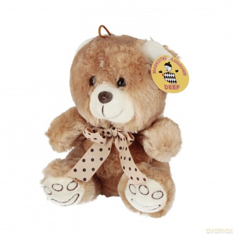 Pluszak MiŚ 20cm z KokardĄ W Grochy Deef 04271 De