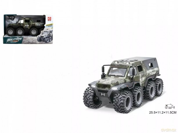 POJAZD MILITARNY (ŚWIATŁO, DŹWIĘK) wojsko
